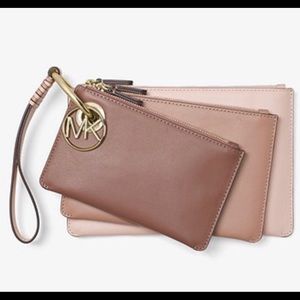 Michael Kors Wristlet Trio